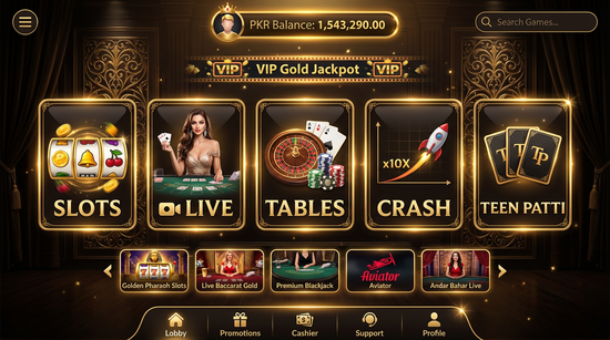 Main screen of Win Rupees.version.slots low budget casino page for PK players